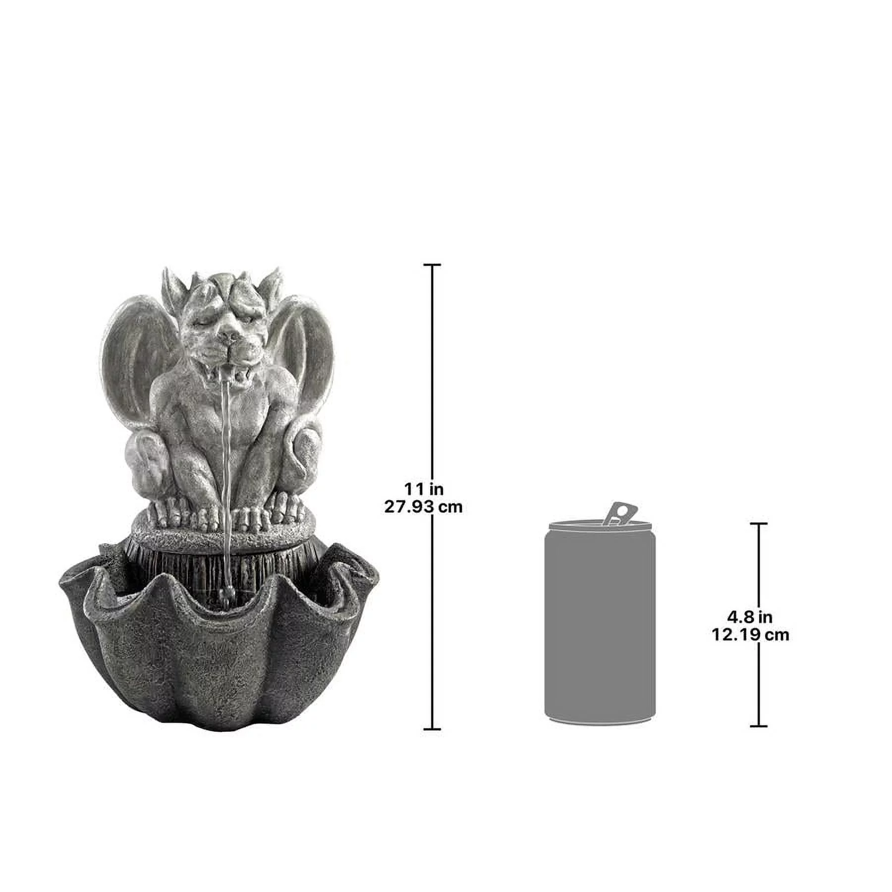 Design Toscano Cedric, the Squirt Gothic Gargoyle Fountain