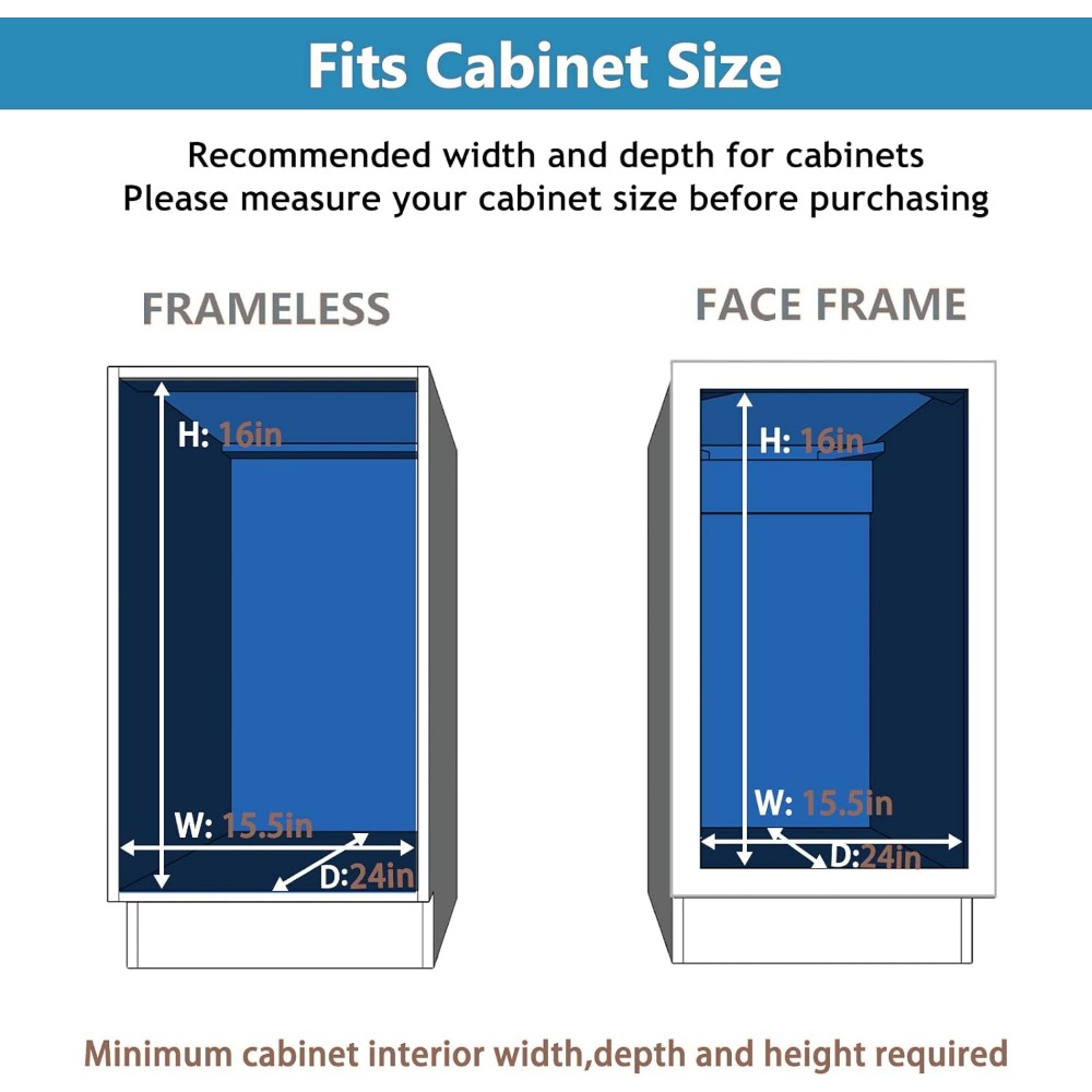2 Tier Individual Pull Out Cabinet Organizer 14