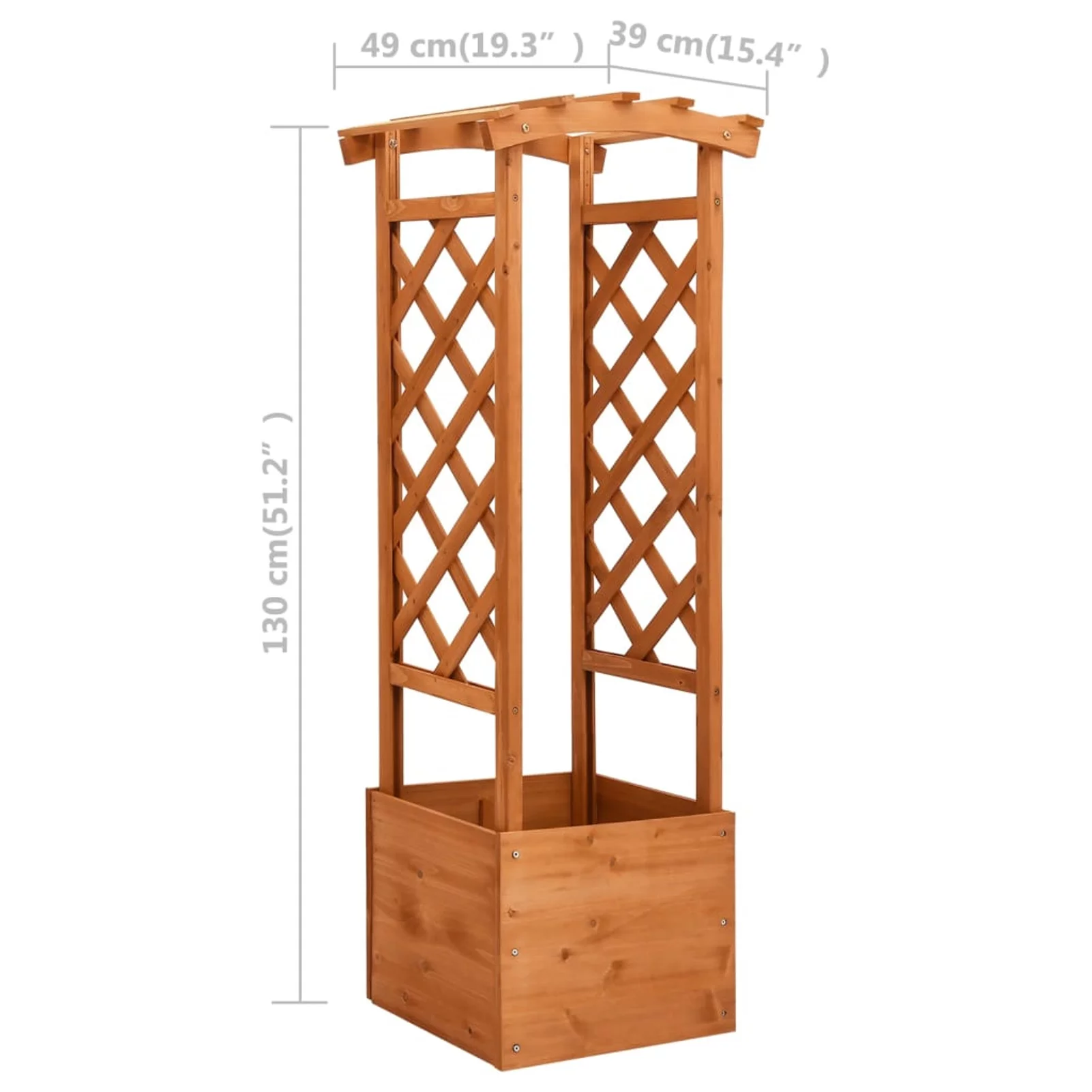 Suzicca Trellis Planter with Arch 19.3