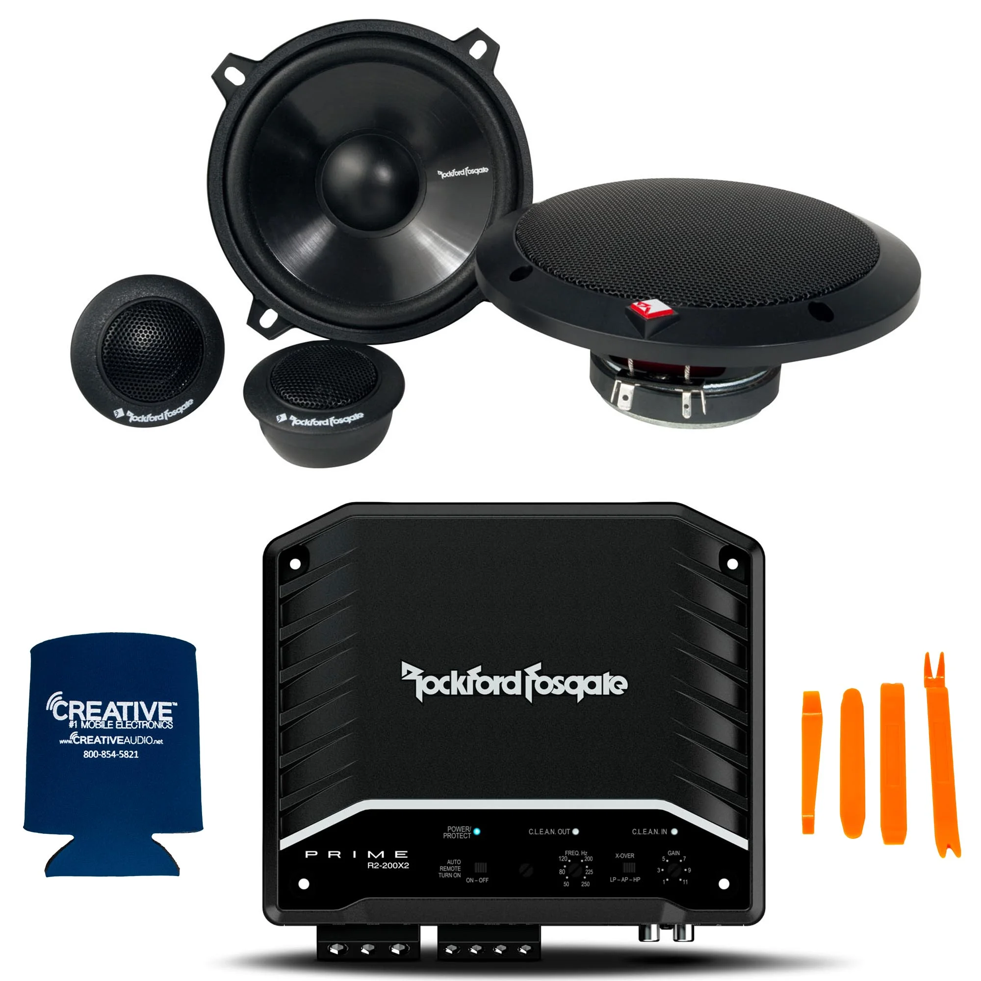 Rockford Fosgate a Pair of R152-S Prime Series 5.25