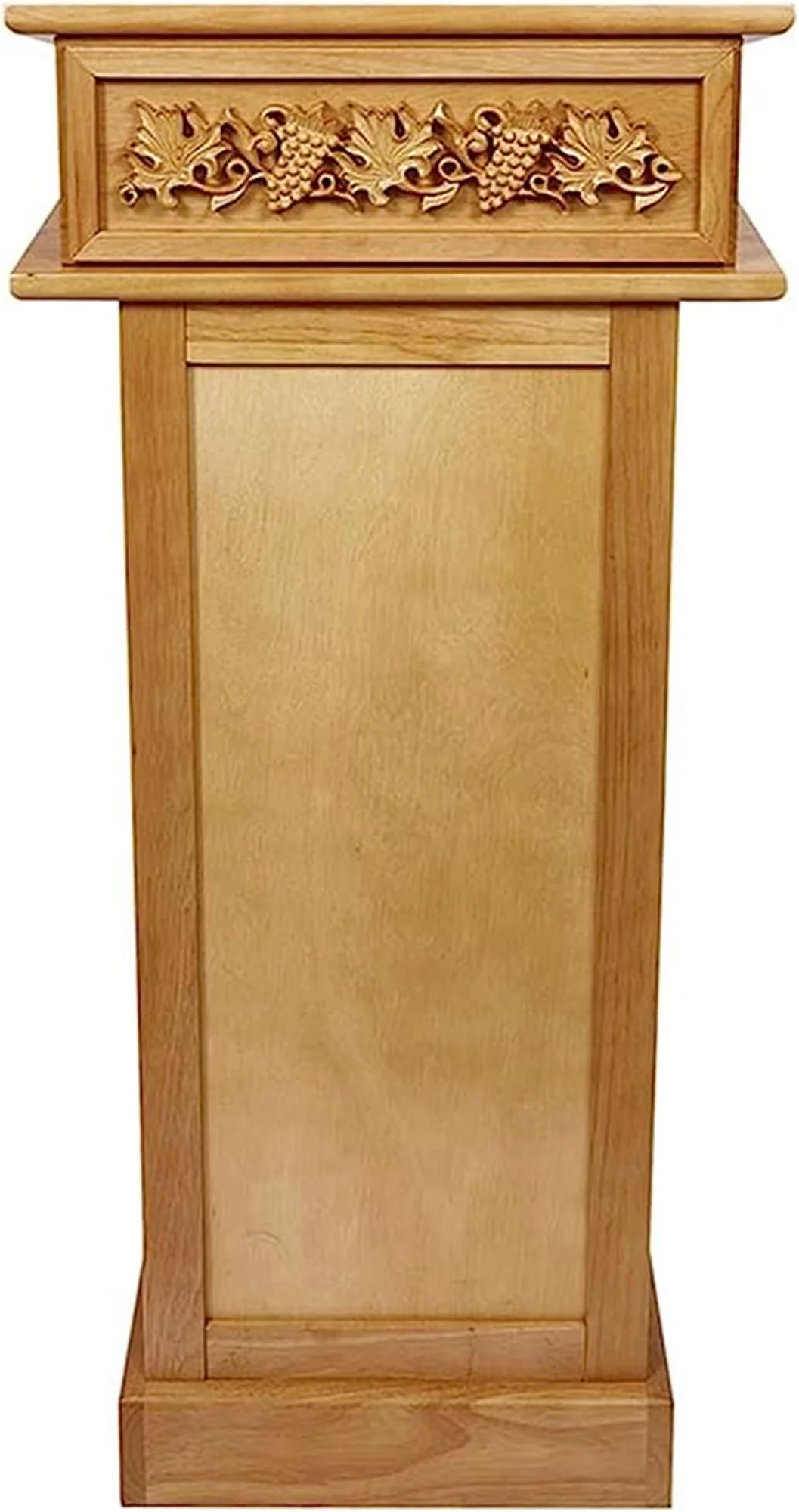 Wooden Podium Lectern, Catholic Church Supplies, 20 x 44 Inch