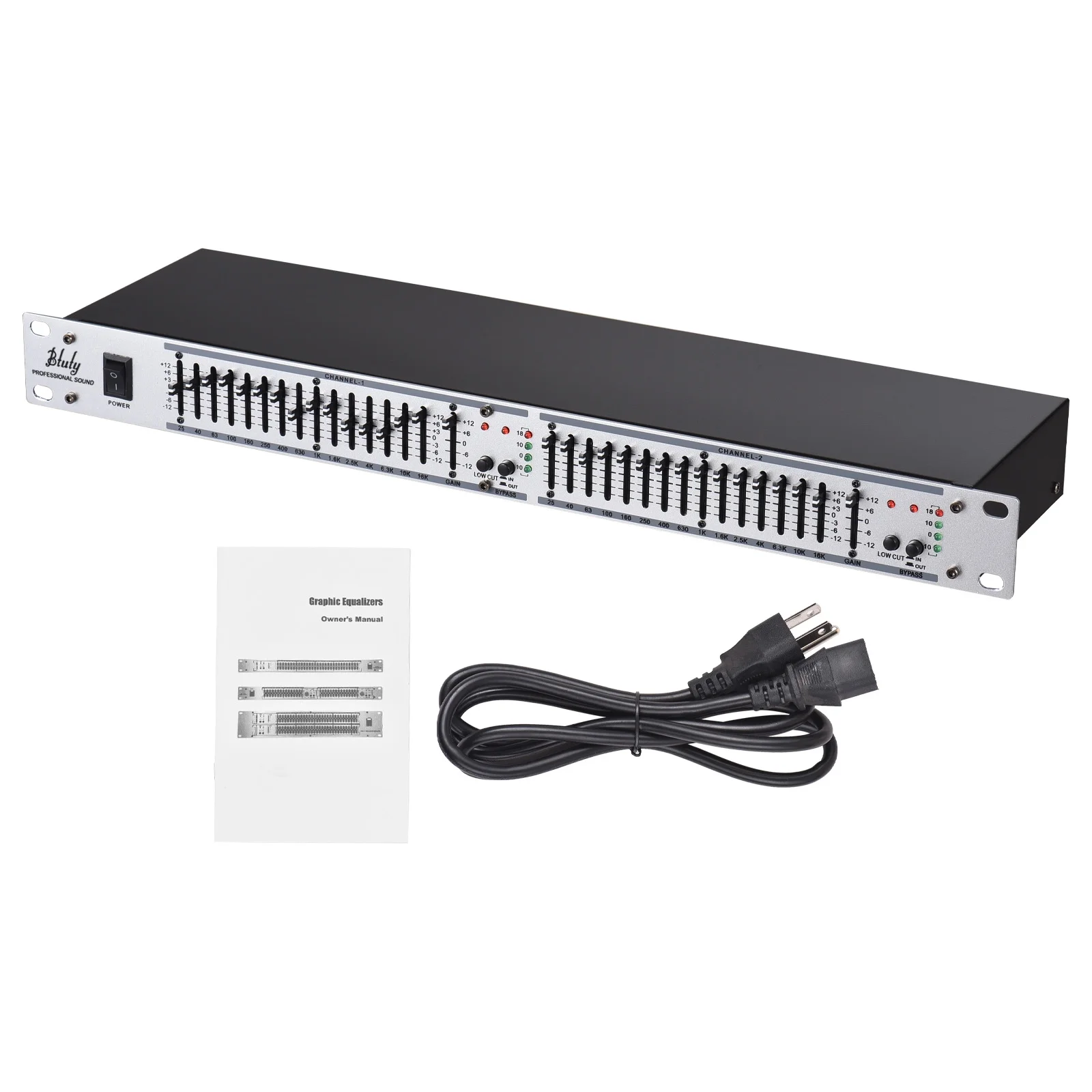 equalizer,Equalizer 1u Mount Dual Channel 15-band Eq-215 Dual Channel Stereo Equalizer 110-240v 1u Mount 2-channel Mount 2-channel Stereo 1u Equalizer 2-channel Stereo Equalizer Dsfen Rusuo