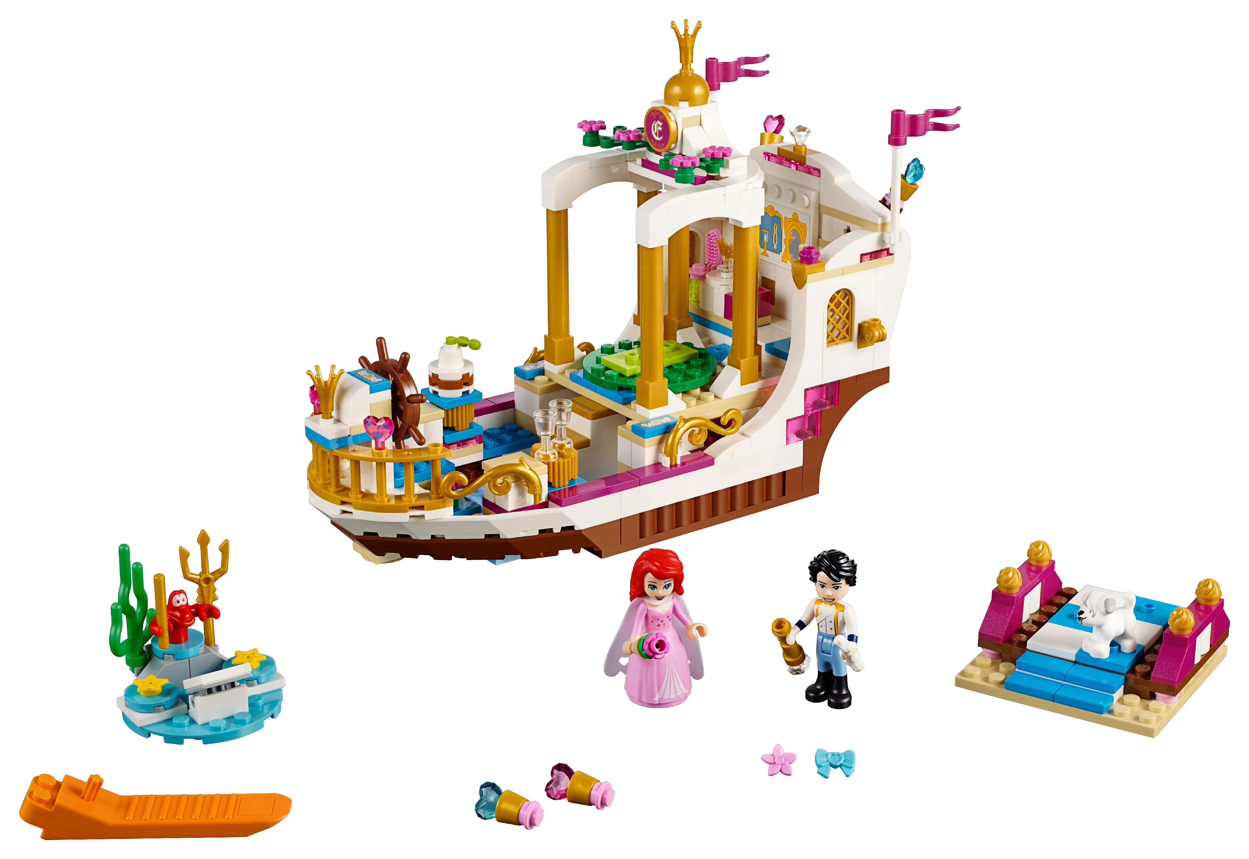 LEGO Disney Princess Ariel's Royal Celebration Boat 41153