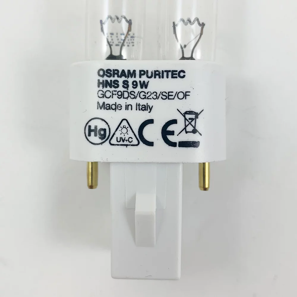 for Coralife Turbotwist 9 Watt Germicidal UV Replacement bulb - Osram OEM bulb
