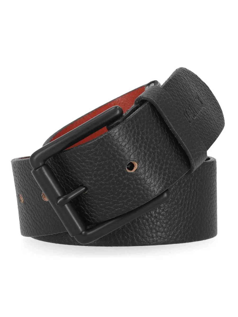Harley-Davidson Men's Roller Buckle H-D Logo Genuine Leather Belt - Black (36), Harley Davidson