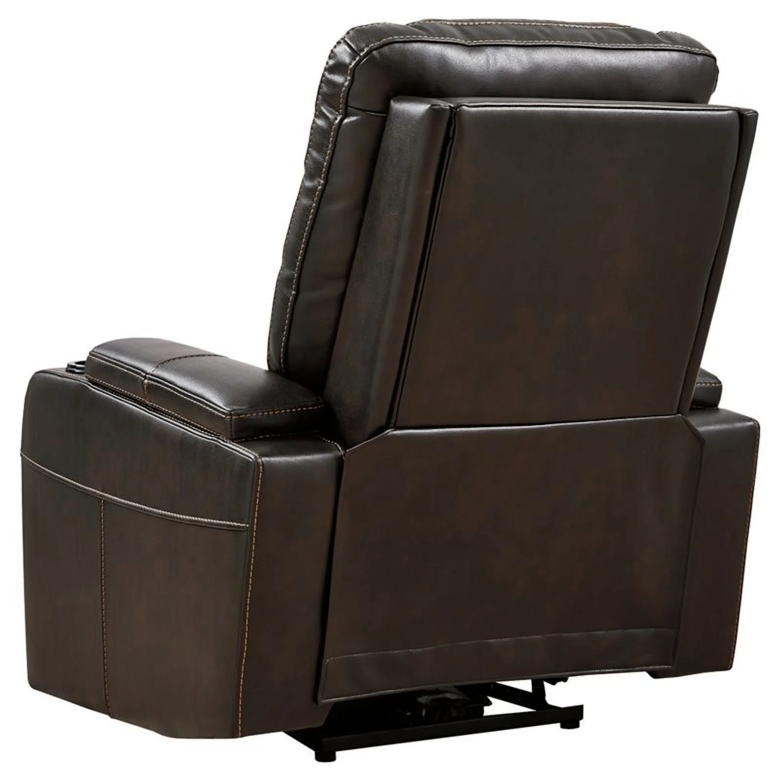 Bowery Hill Composer Power Recliner in Brown