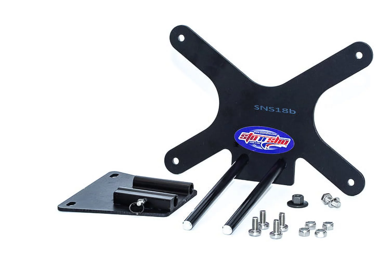 STO N SHO Front License Plate Bracket Compatible with 2006 Dodge Charger Daytona (SNS18b)