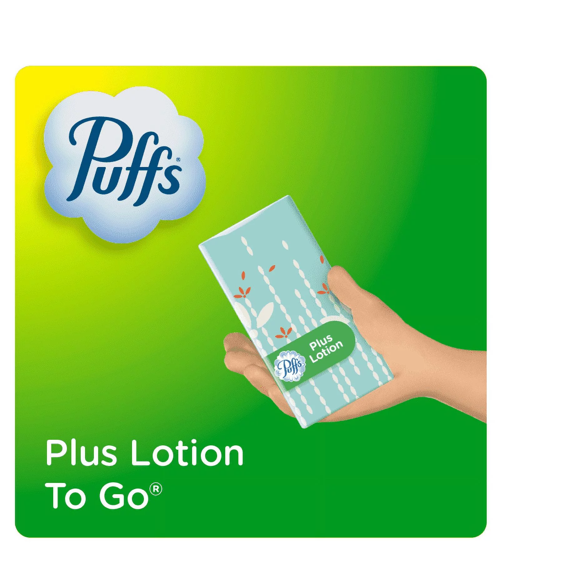 Puffs Plus Lotion Tissues Purse Packs-4 Packs - Total 16 individual packages by Puffs