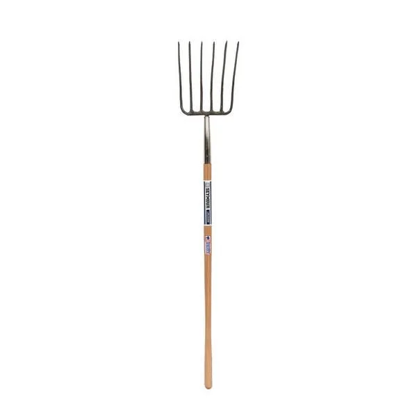Seymour 6-Tine Forged Manure Fork