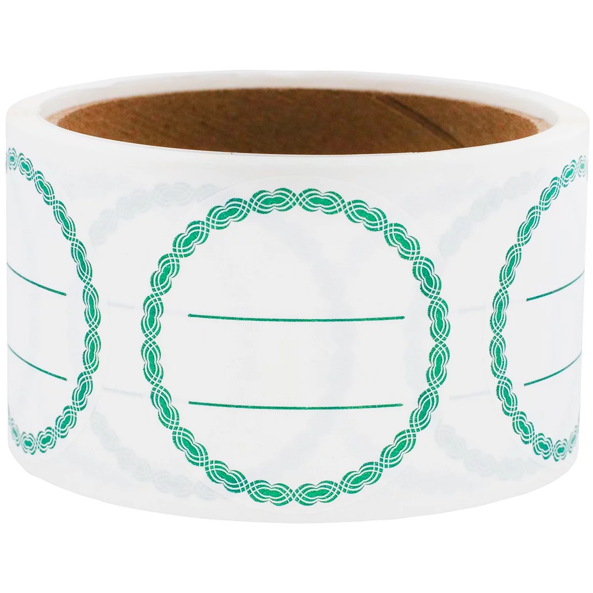 Green/White Dissolvable Home Canning Labels | 2