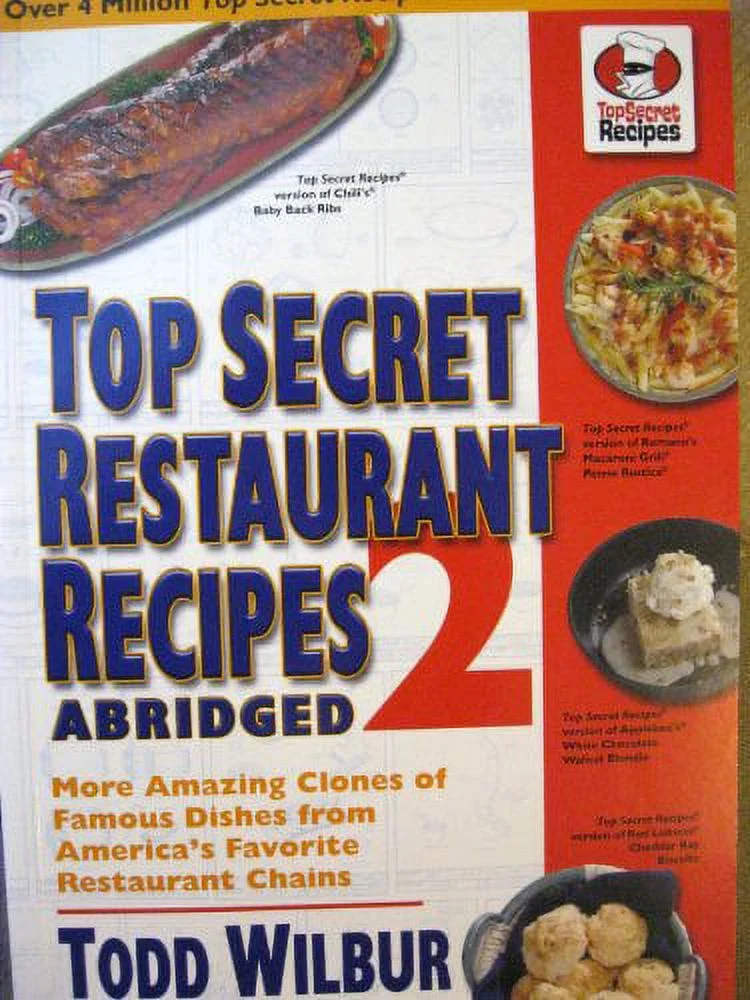 Pre-Owned: Top Secret Restaurant Recipes 2 Abridged (top secret restaurant recipes) (Paperback, 9780452297333, 0452297338)