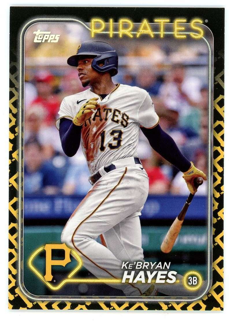 MLB 2024 Topps Series 1 Team Logo Ke'Bryan Hayes #218 (Rookie)