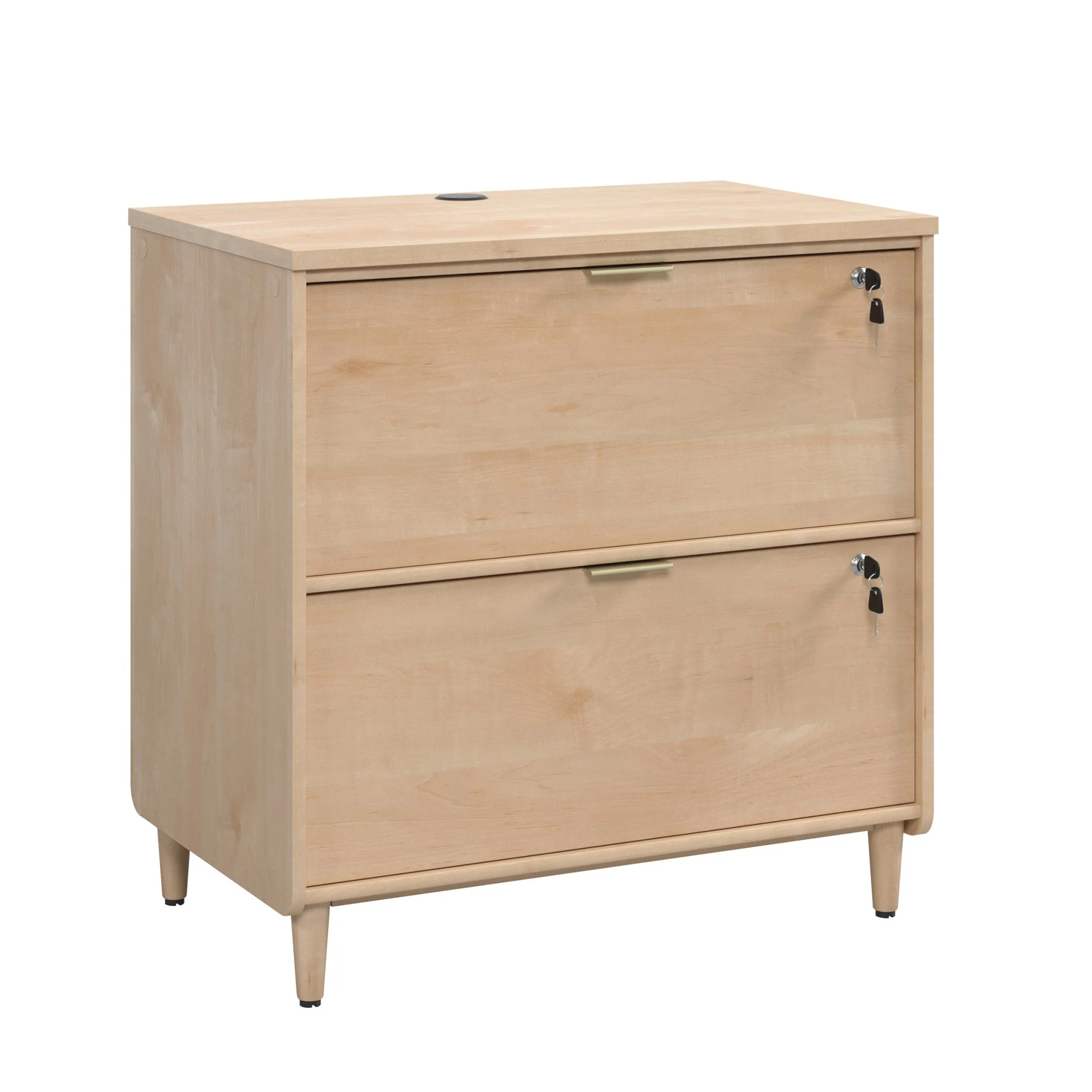 Sauder Clifford Place Engineered Wood Lateral File in Natural Maple