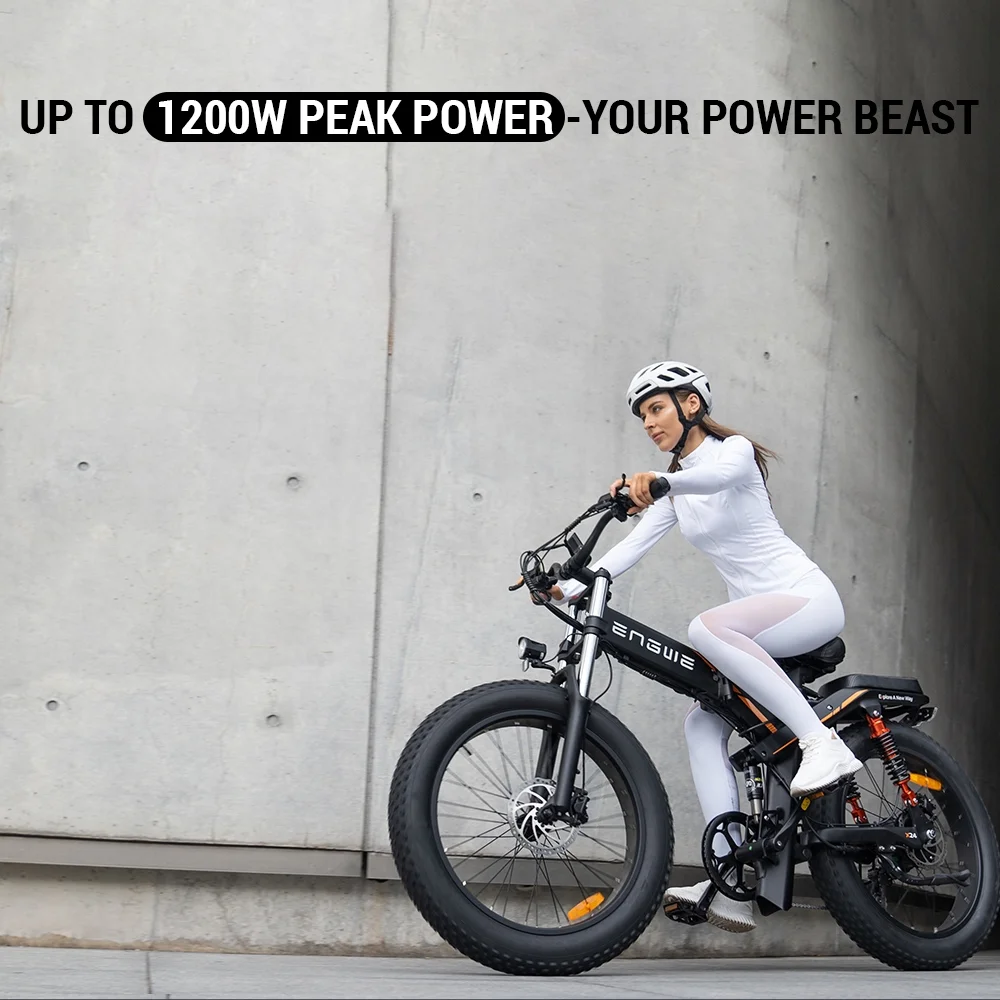 ENGWE Electric Bike,All-terrain Bike 24in 1000w 8 Speed 31mph 24x4.0 Snow Speed E-bike Maximum 24x4.0 Snow Fat 19.2ah 1000w 8 Maximum Speed 31mph Speed 31mph 24x4.0 8 Speed E-bike 48v 19.2ah 1000w