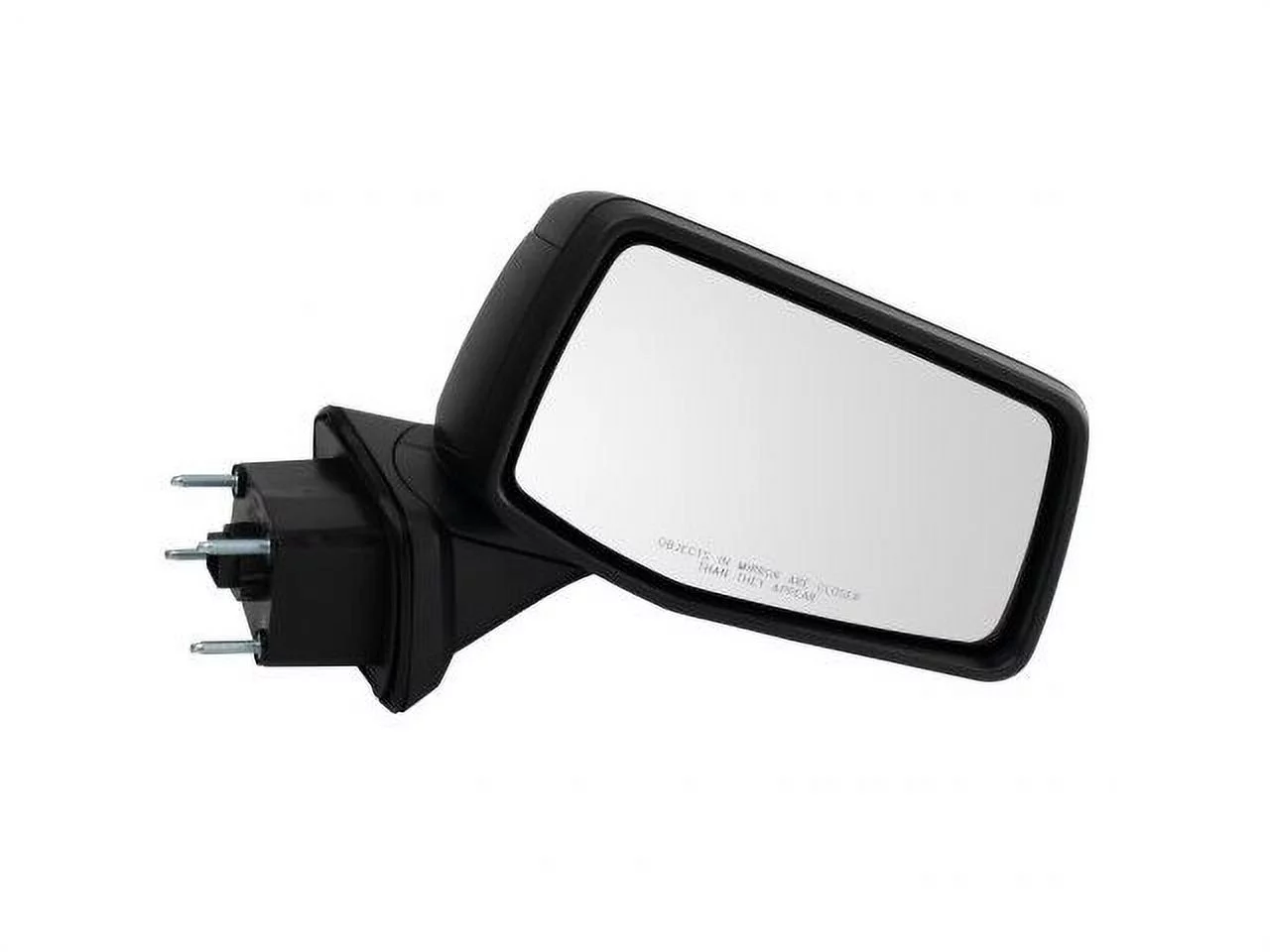 Right Passenger Side Power Mirror - Textured Black - Heated - Manual-Folding - Temp Sensor - Compatible with 2019 - 2020 GMC Sierra 1500