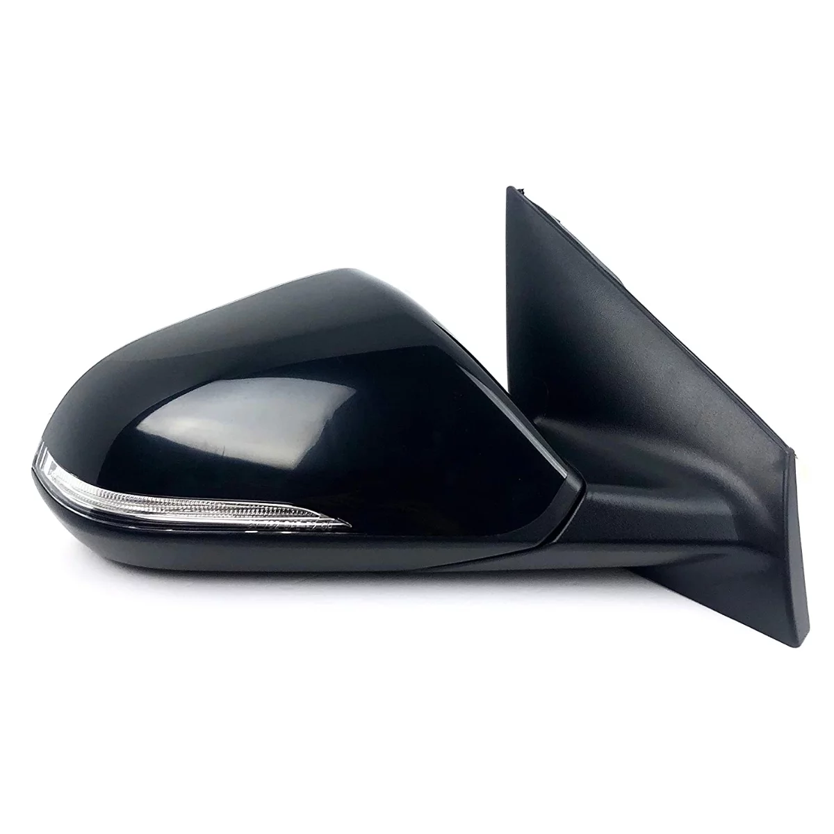 AutoShack Passenger Mirror Power Manual Folding Heated Smooth Replacement for 2015 2016 2017 Hyundai Sonata 1.6L 2.0L 2.4L FWD KAPHY1321228