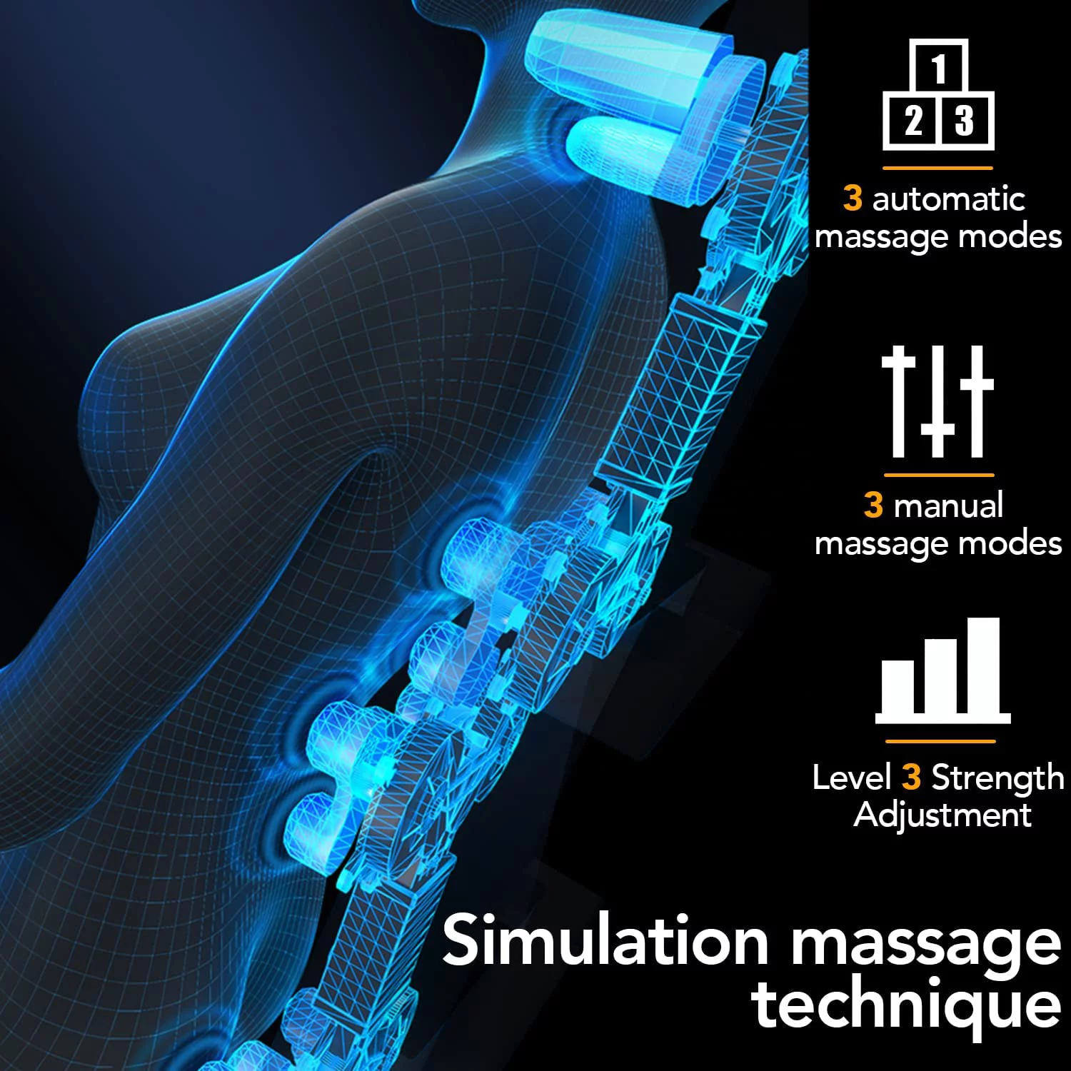 BestMassage Massage Chair,Electric Shiatsu Full Body Zero Gravity Massage Recliner Chair Built-in Heat，Brown