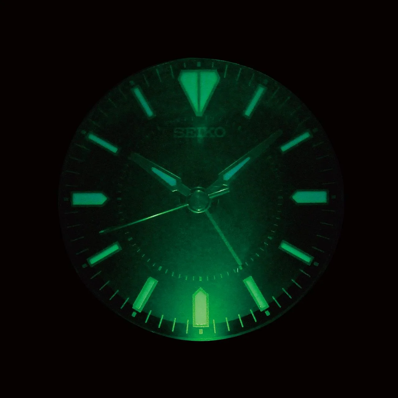 Seiko Mai Alarm Clock, Black, Analog, Quartz, QHE184KLH