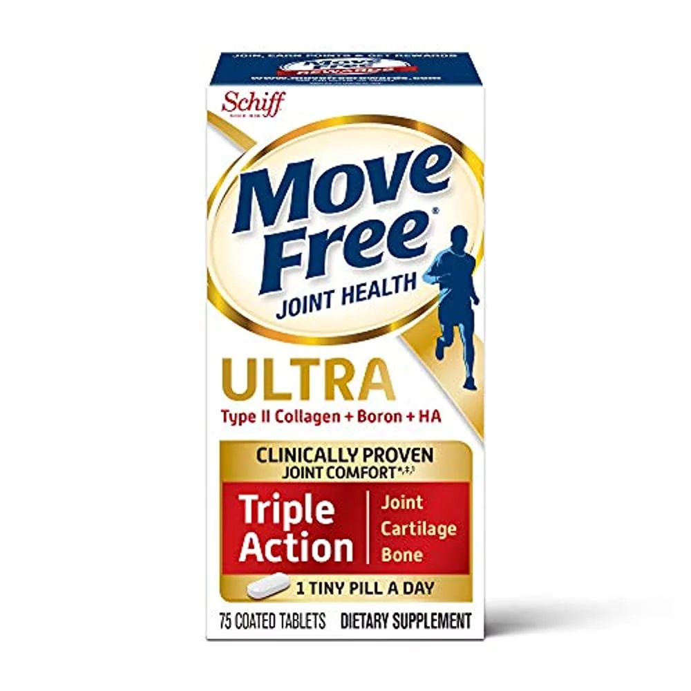 Schiff Move Free Ultra 75 Coated Tablets - pack of 2