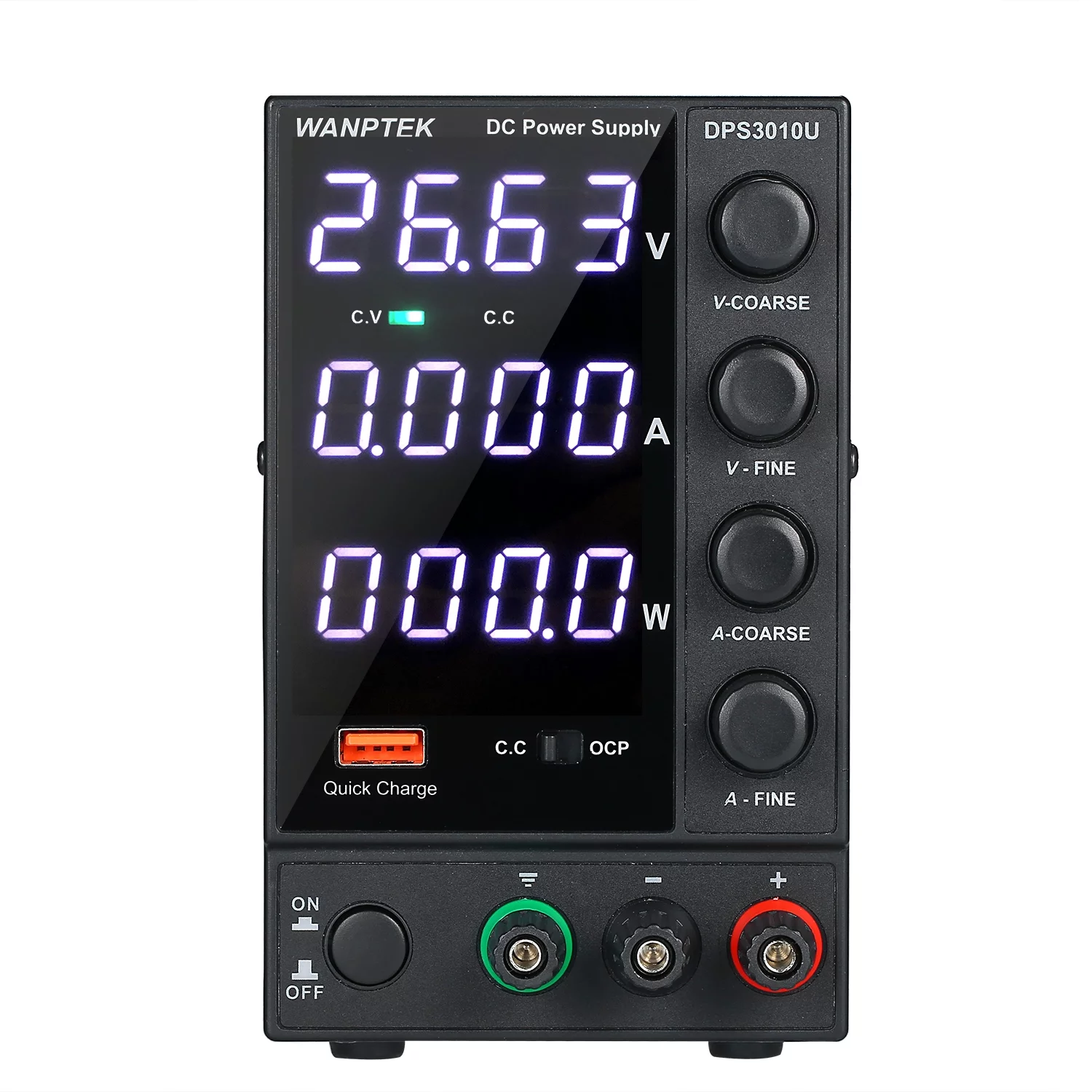 WANPTEK DPS3010U 0-30V 0-10A 300W Switching   Supply 4 Digits Display LED High Adjustable   Supply AC 115V/230V 50/60Hz