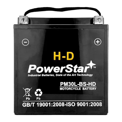 PowerStar 12 Volt 30Ah M7230L Battery for CF Moto, Polaris ATVs