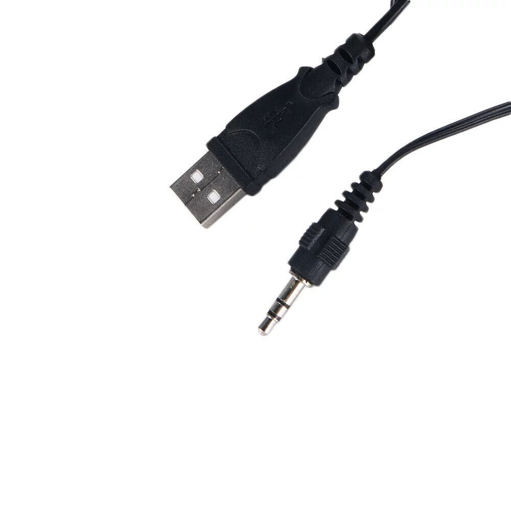 Onemayship USB Power Wired Computer Speakers Stereo 3.5mm Jack For Desktop PC Laptop New