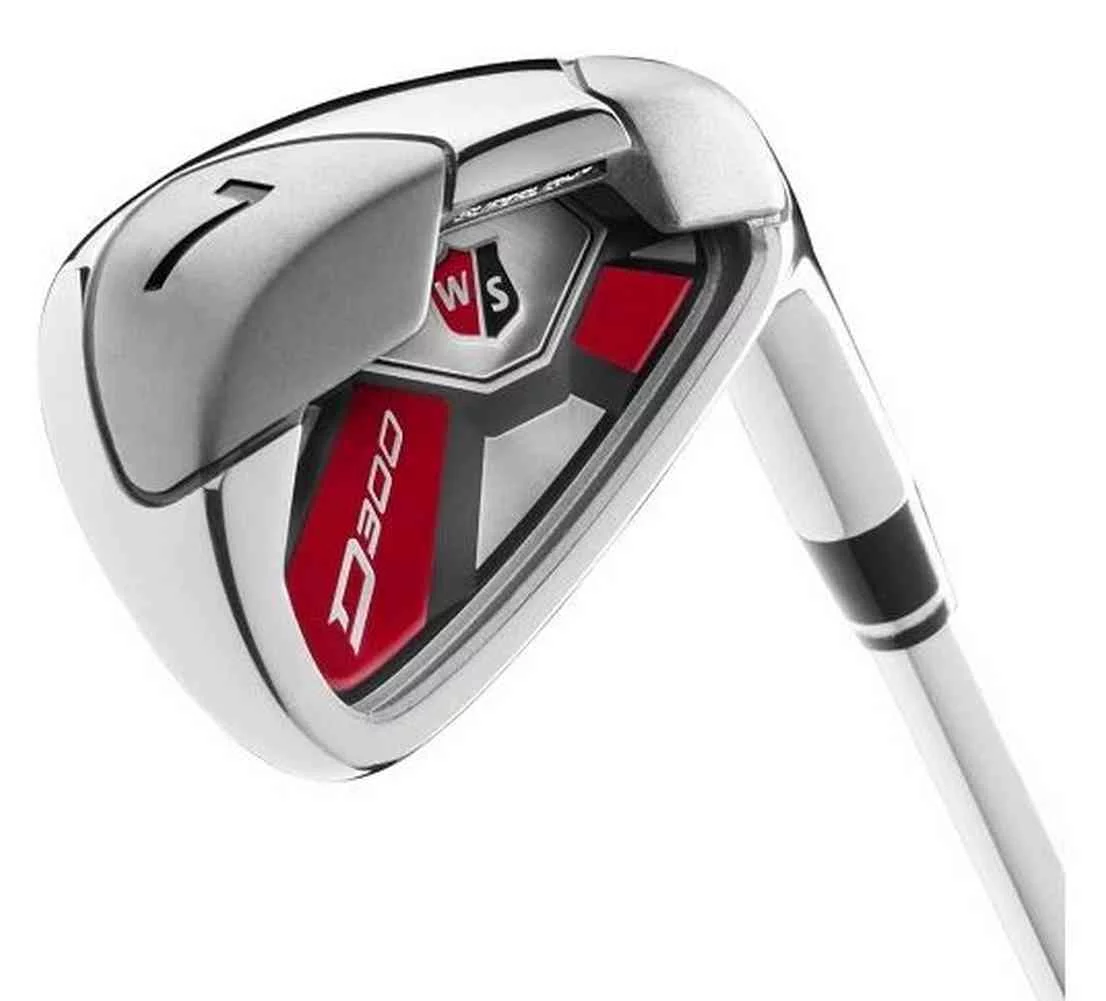 Wilson Staff D300 SL Combo Irons Set 4H, 5-PW (Steel, UNIFLEX) Golf Clubs NEW