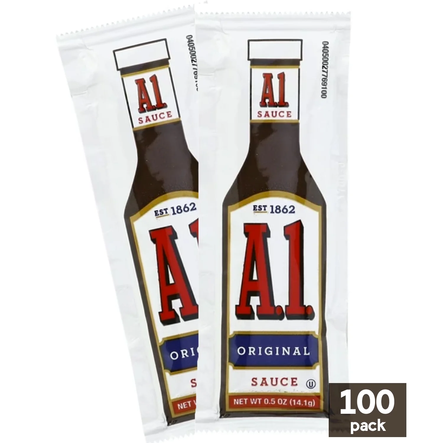 A.1. Original Steak Sauce, Single Serve 0.5 oz. Packets l Pack of 100