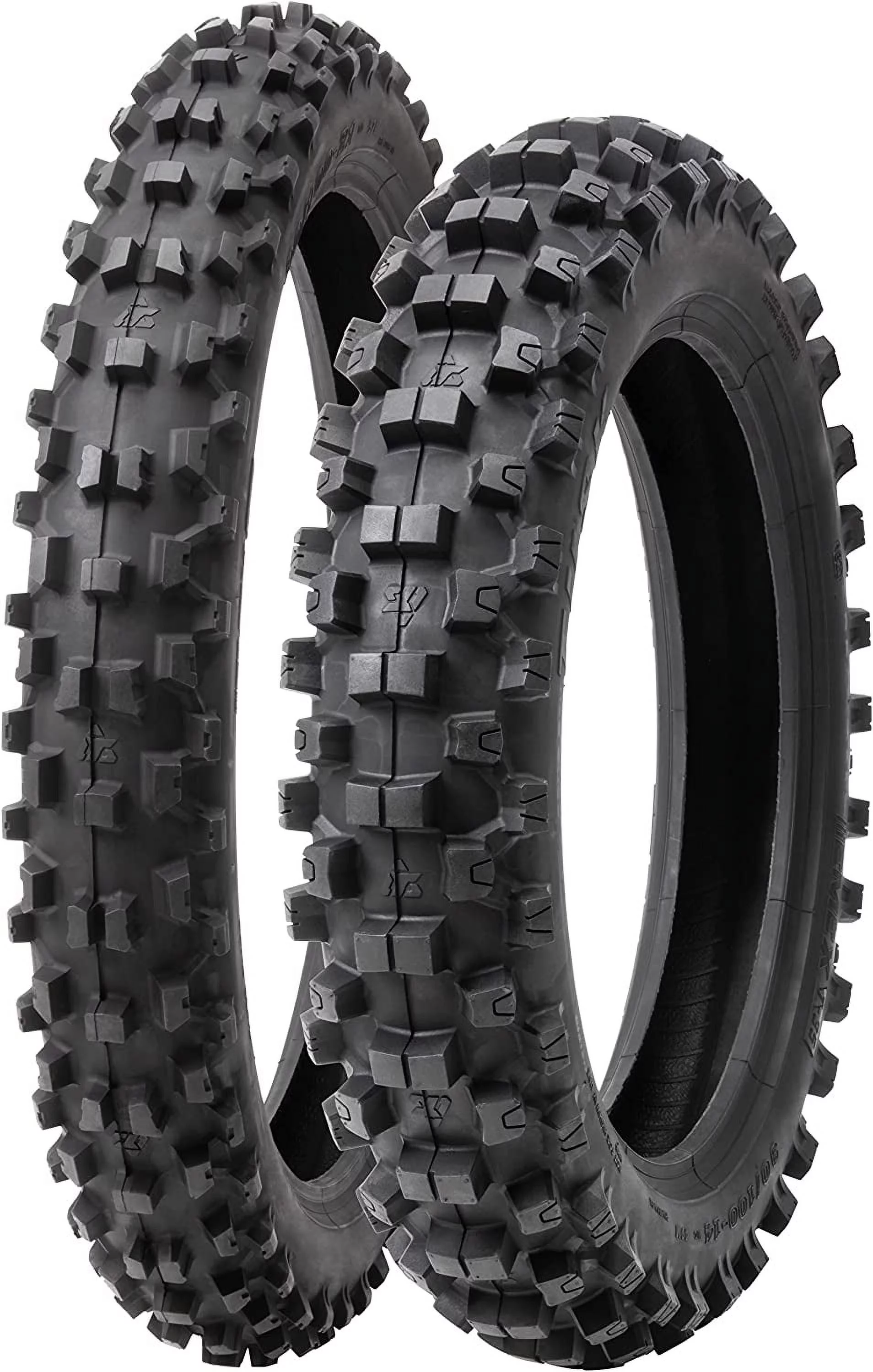 Tusk EMEX T-35 Soft/Intermediate Terrain Tire Set 70/100x19 & 90/100x16