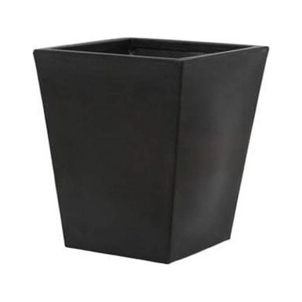 Tusco Products (#CT22BK) Cosmopolitan Planter, Square, Black – 22