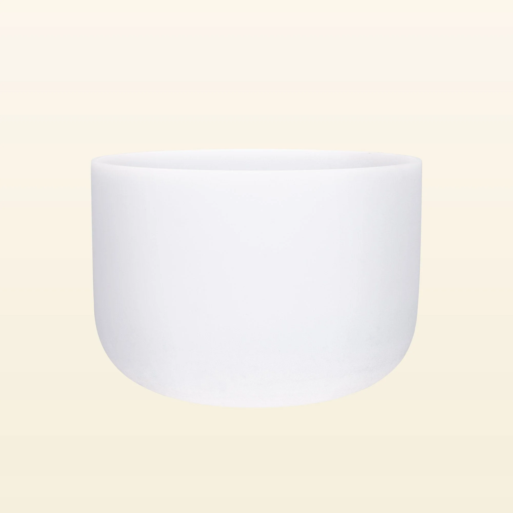 TOPFUND 432Hz C Note Root Chakra 8 inch Crystal Singing Bowl with Heavy Duty Carrying Case and Suede Stick