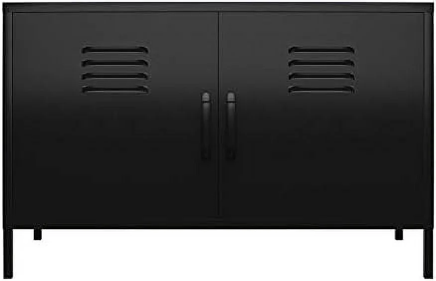 GVJMTKP Shadwick 2 Door Wide Metal Locker Accent  Cabinet  Pale Green