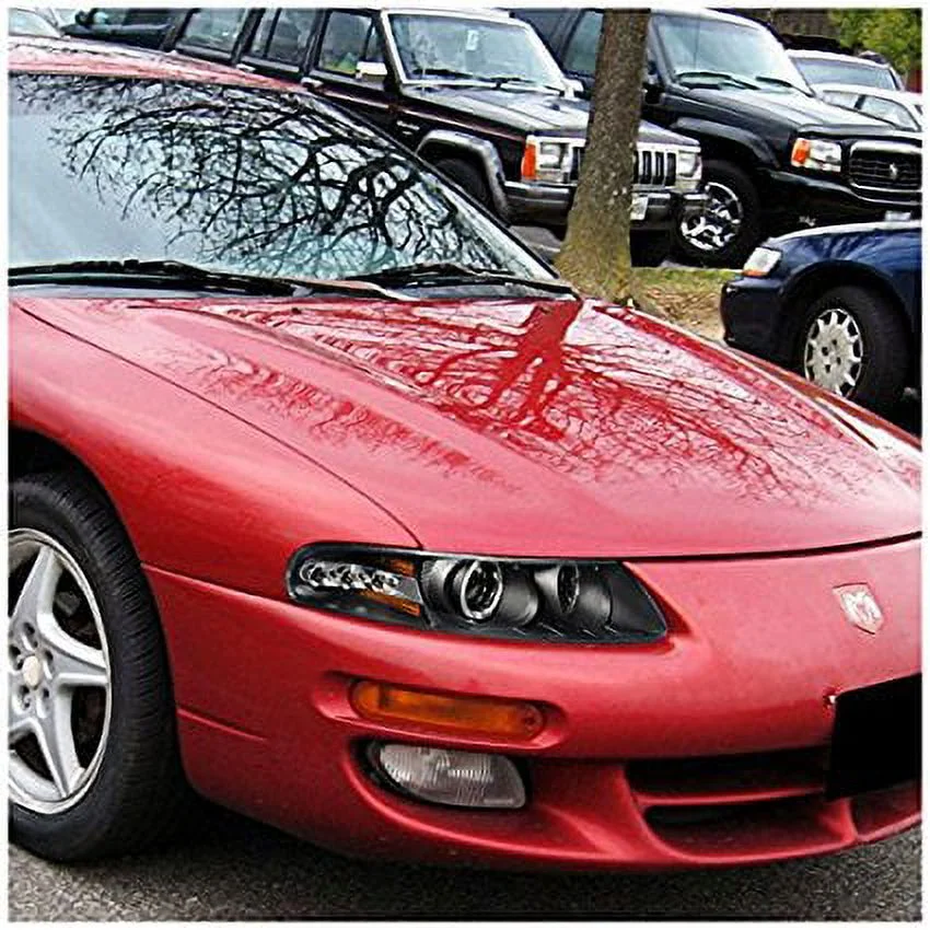 Spec-D Tuning 2LHP-AVG97JM-TM Dodge Avenger Chrysler Sebring Coupe Black Halo Led Projector Head Lights