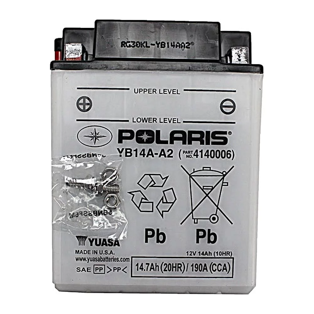 Polaris 4140006 ATV Snowmobile Battery  2005 2008 2019 XC LX 550 Sportsman