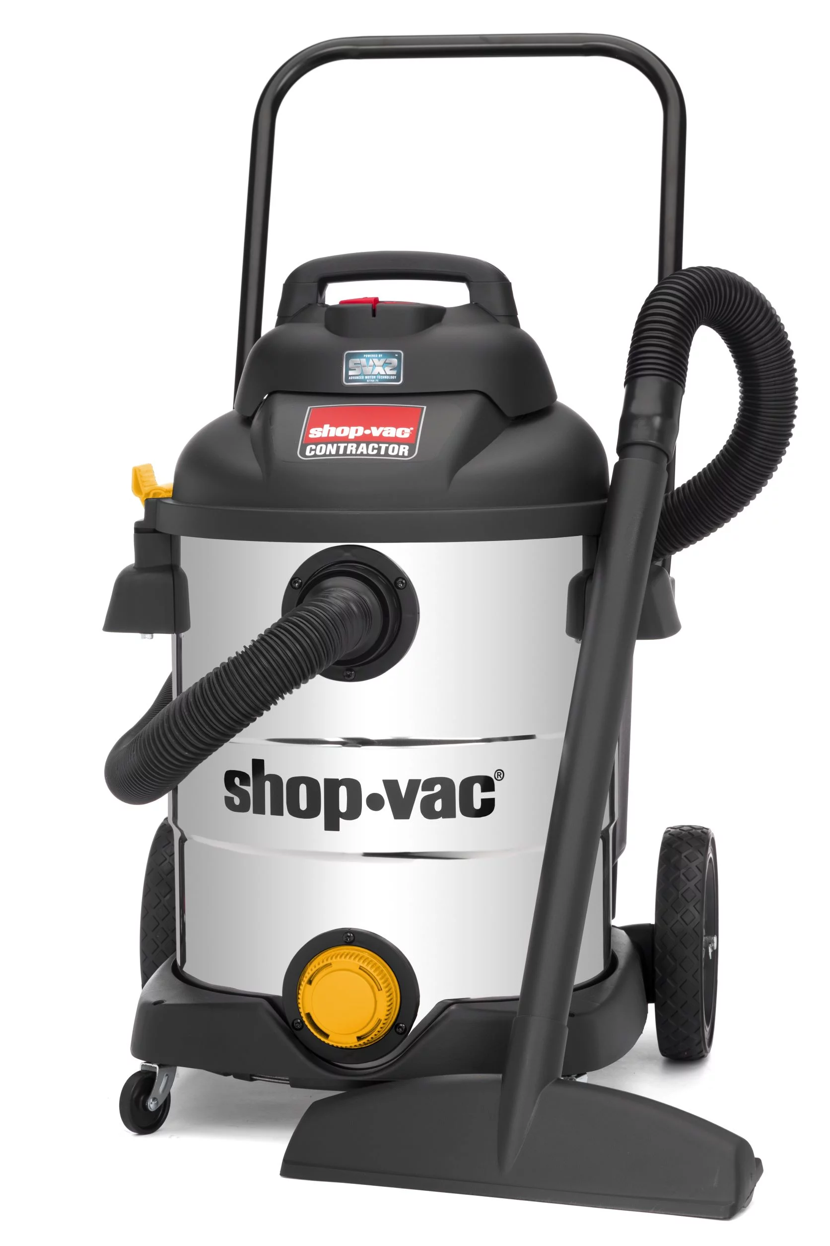Shop-Vac 12 Gallon 6.5 Peak HP Wet Dry Contractor Series Stainless Steel Vacuum, Model 9627706