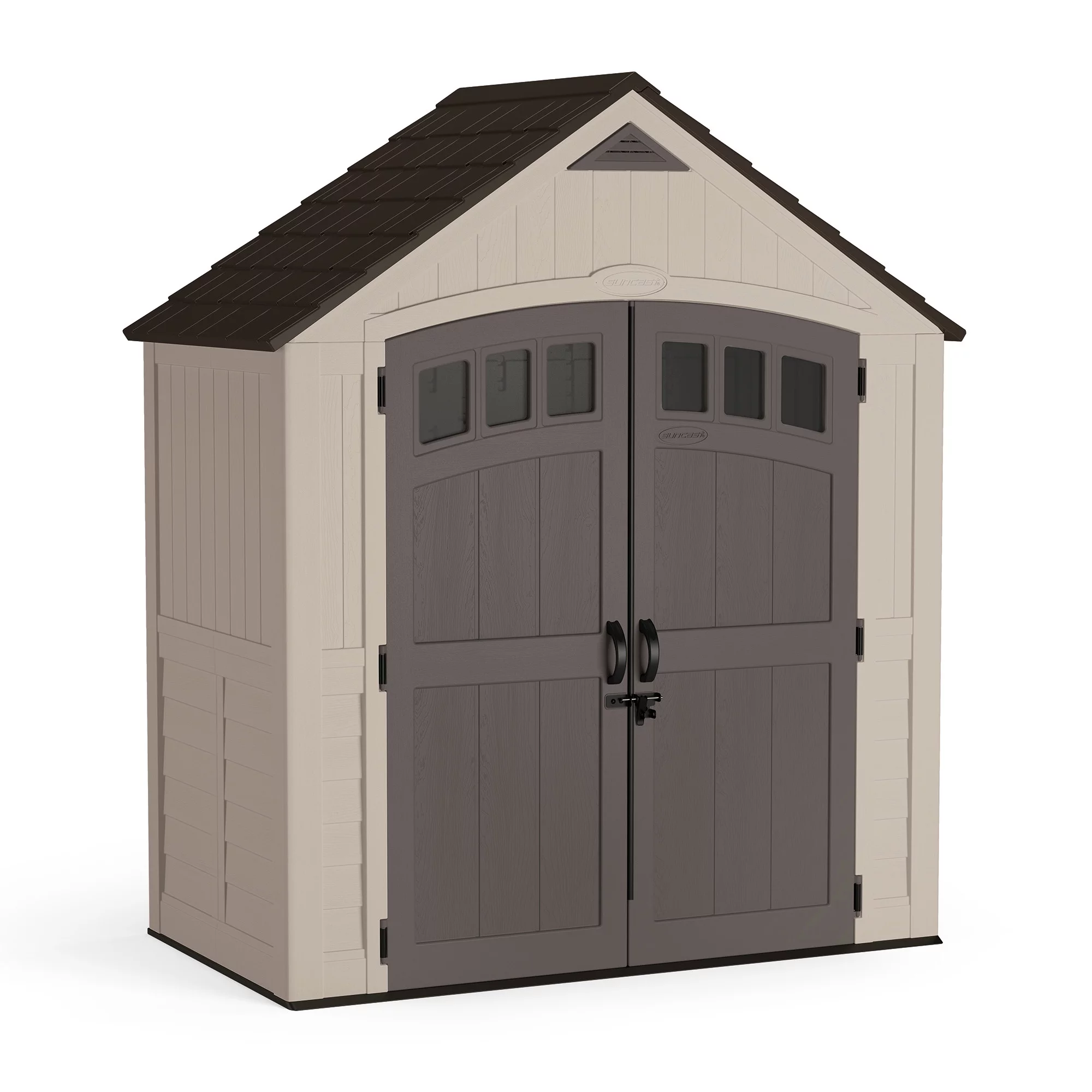 Suncast 171 cu. ft. 7 x 4 Carlisle Outdoor Resin Storage Shed