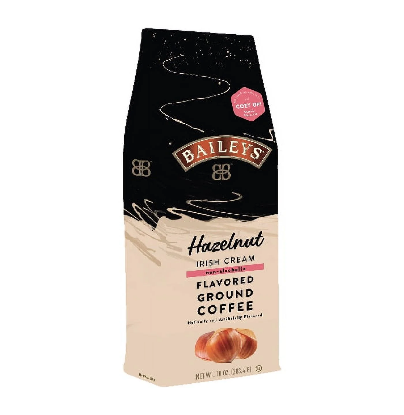 Bailey's Hazelnut Irish Cream, Flavored Ground Coffee, 2 bags (10 oz each)