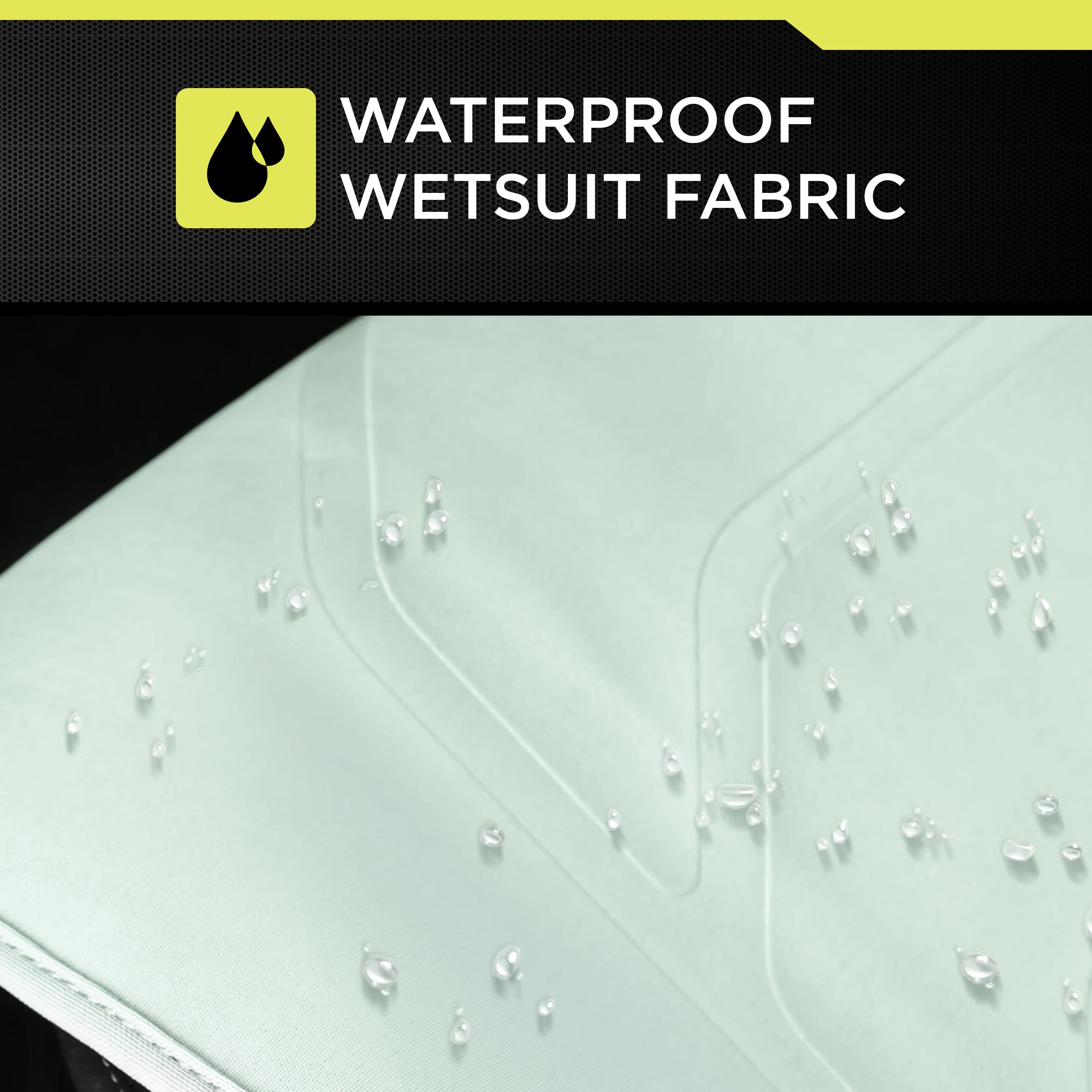 Auto Drive 1 Piece Waterproof Seat Protector Mint Green, Universal Fit