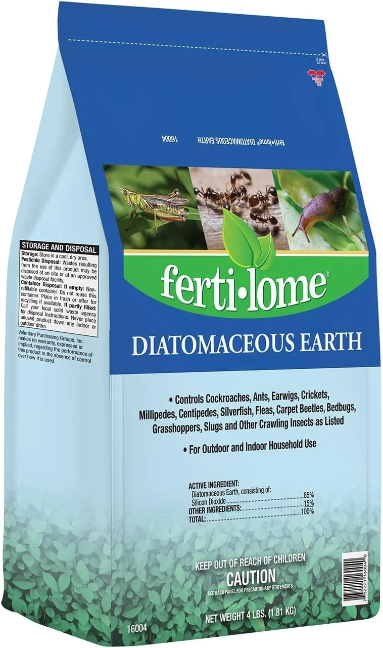 Fertilome 16004 Diatomaceous Earth Crawling Insect Control 4 lbs.