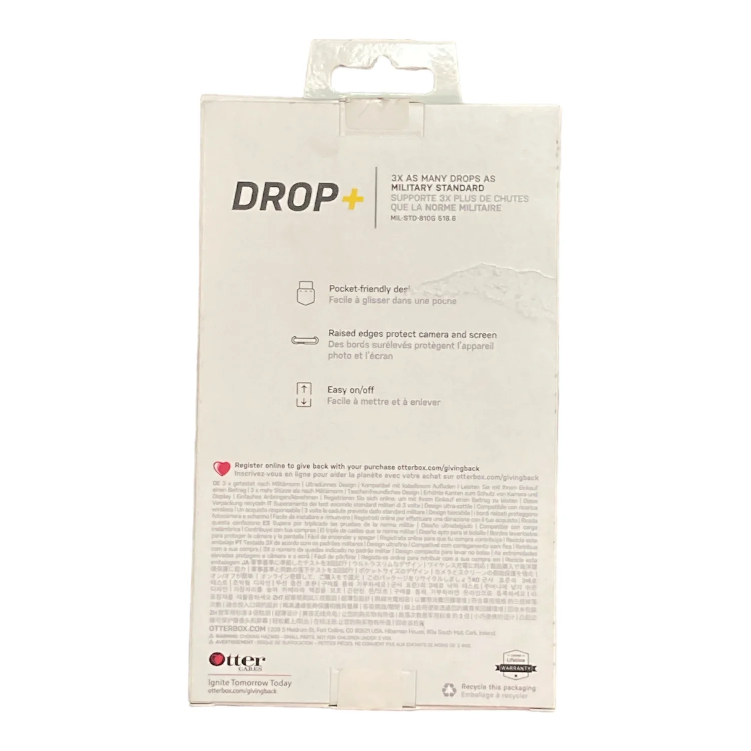 OtterBox 77-63152 iPhone 11 Pro Max Defender Series Screenlines Edition Case, Black