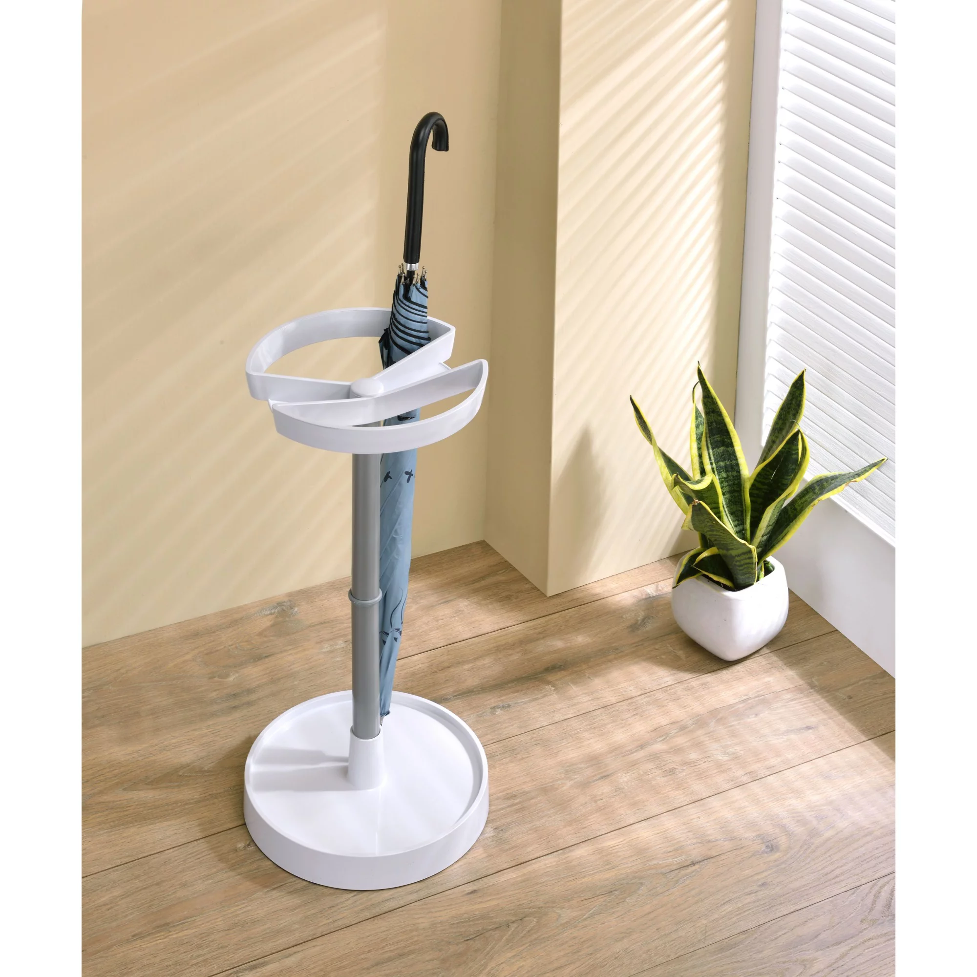 Kings Furniture  Umbrella Stand, White