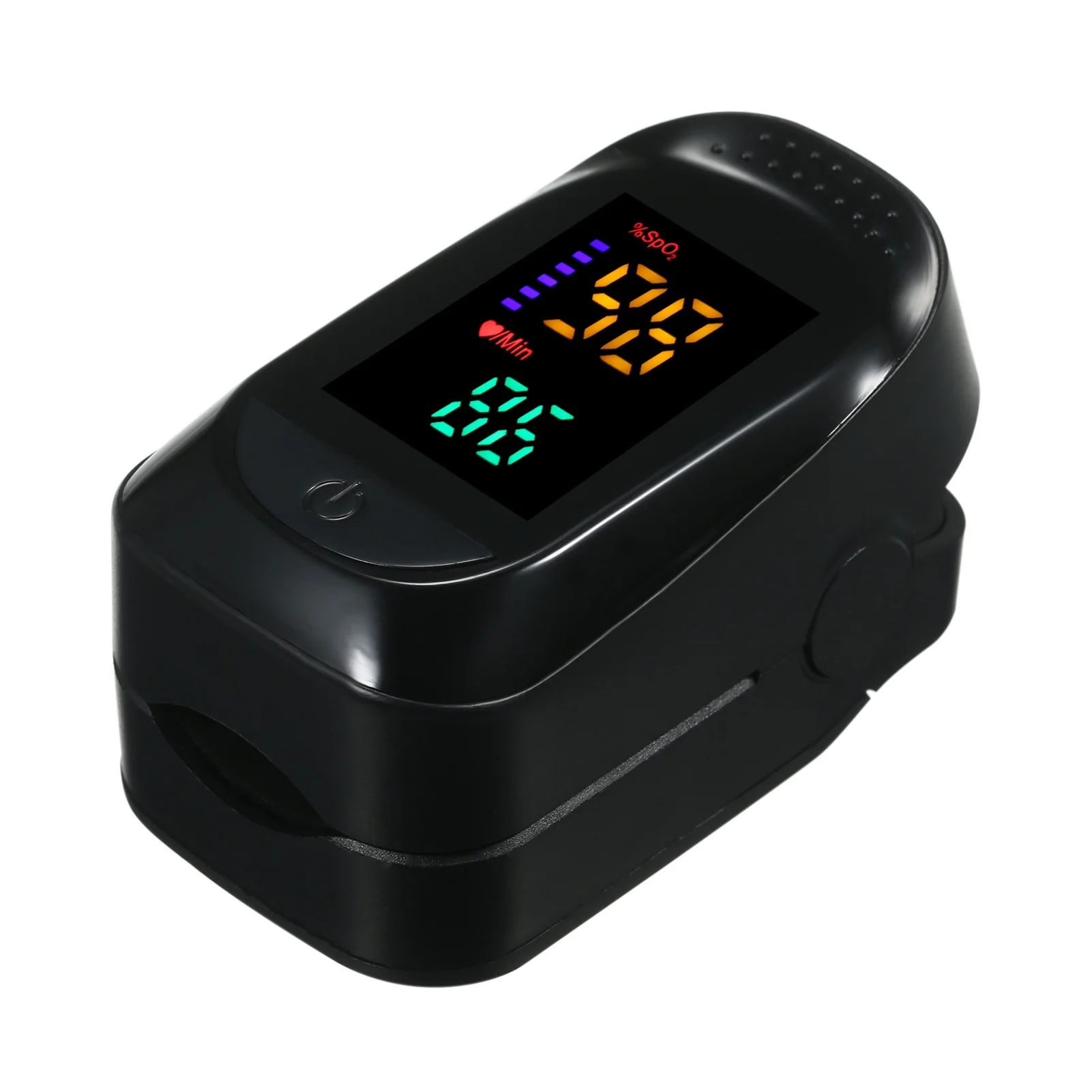 Walmeck Pulse Oximeter - Your SpO2 and Pulse Rate with Colorful LED Display for Daily Health Care
