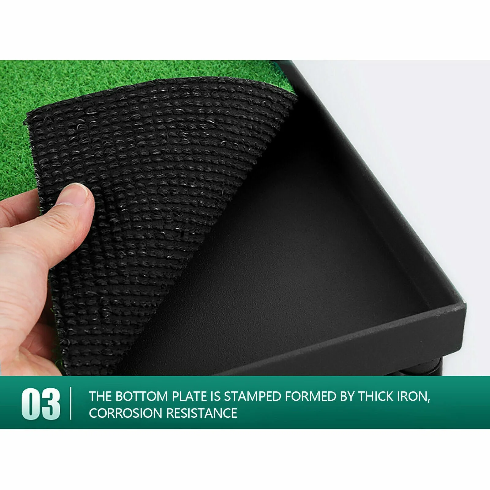 9 Metal Clubs Stand Golf Club Organizer Golf Putter Storage Display Rack