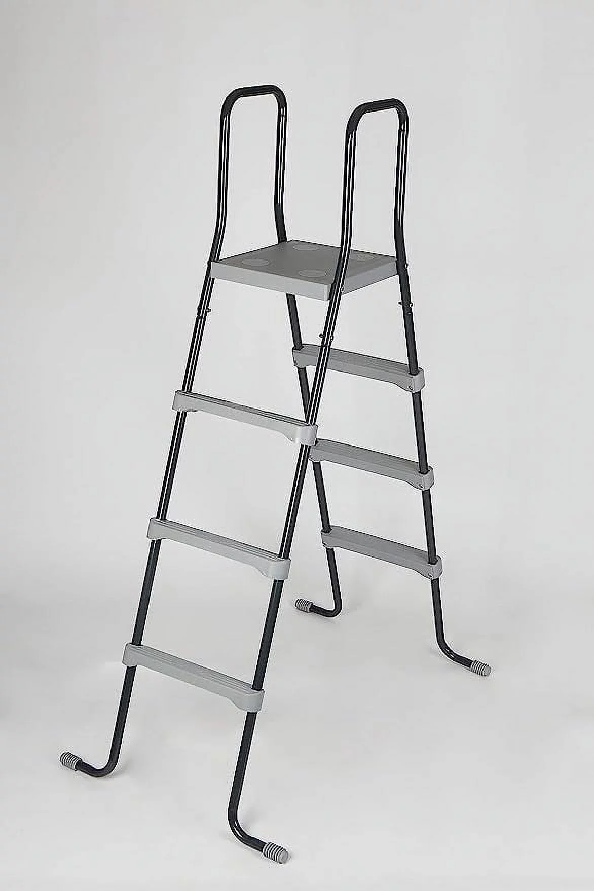 Bluebay Softsided Pool Grey with White Tubing 15ft Wide, 48in Deep by Sunneday