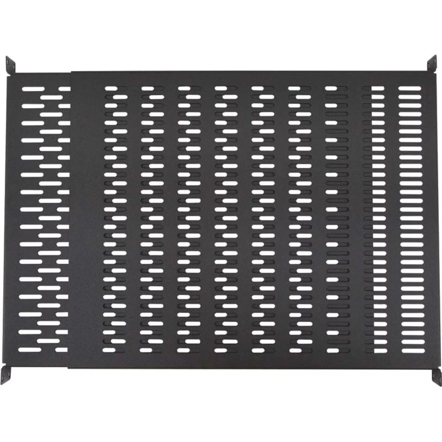 Kendall Howard 1U Vented 4-Point Adjustable Shelf