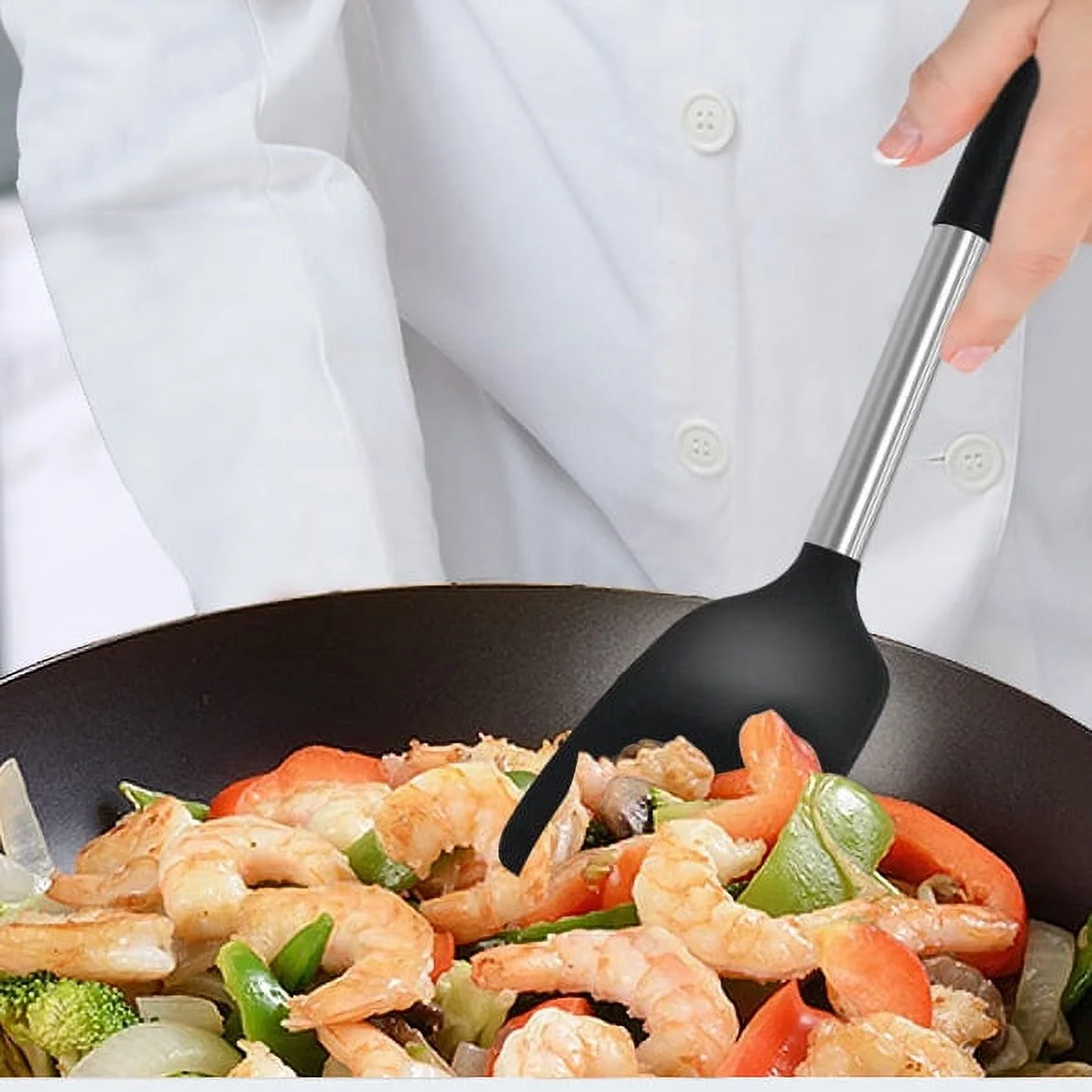 Versatile 15-Piece Silicone Kitchen Utensil Set | Silicone Material