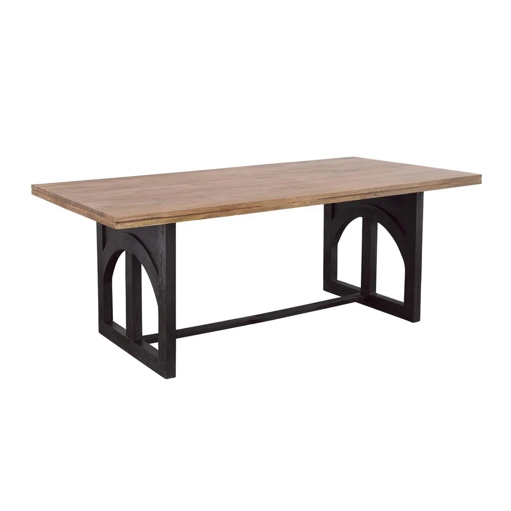 Coast To Coast Imports Cassius Gateway II Solid Wood Dining Table in Natural