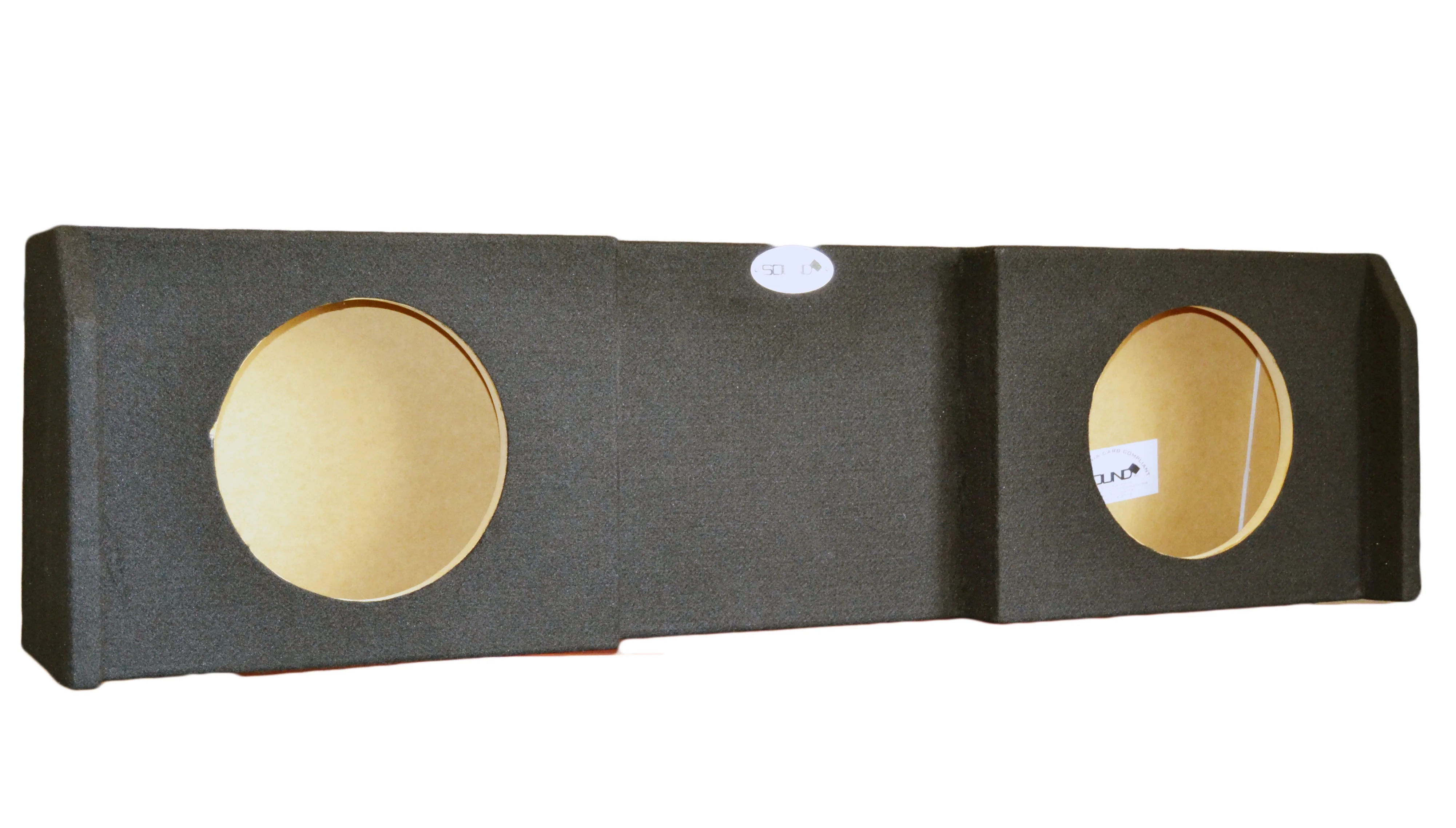 SoundBox Titan King Crew Cab 2004-2018 Dual 10'' Subwoofer Enclosure Sub Box