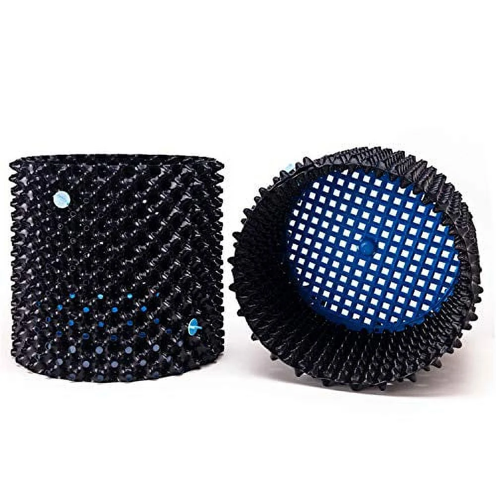 Superoots THAP7 5.6 Gallon/21.1 Liter Propagation Garden Pot Planter Container, Black with Blue Base, (Single)