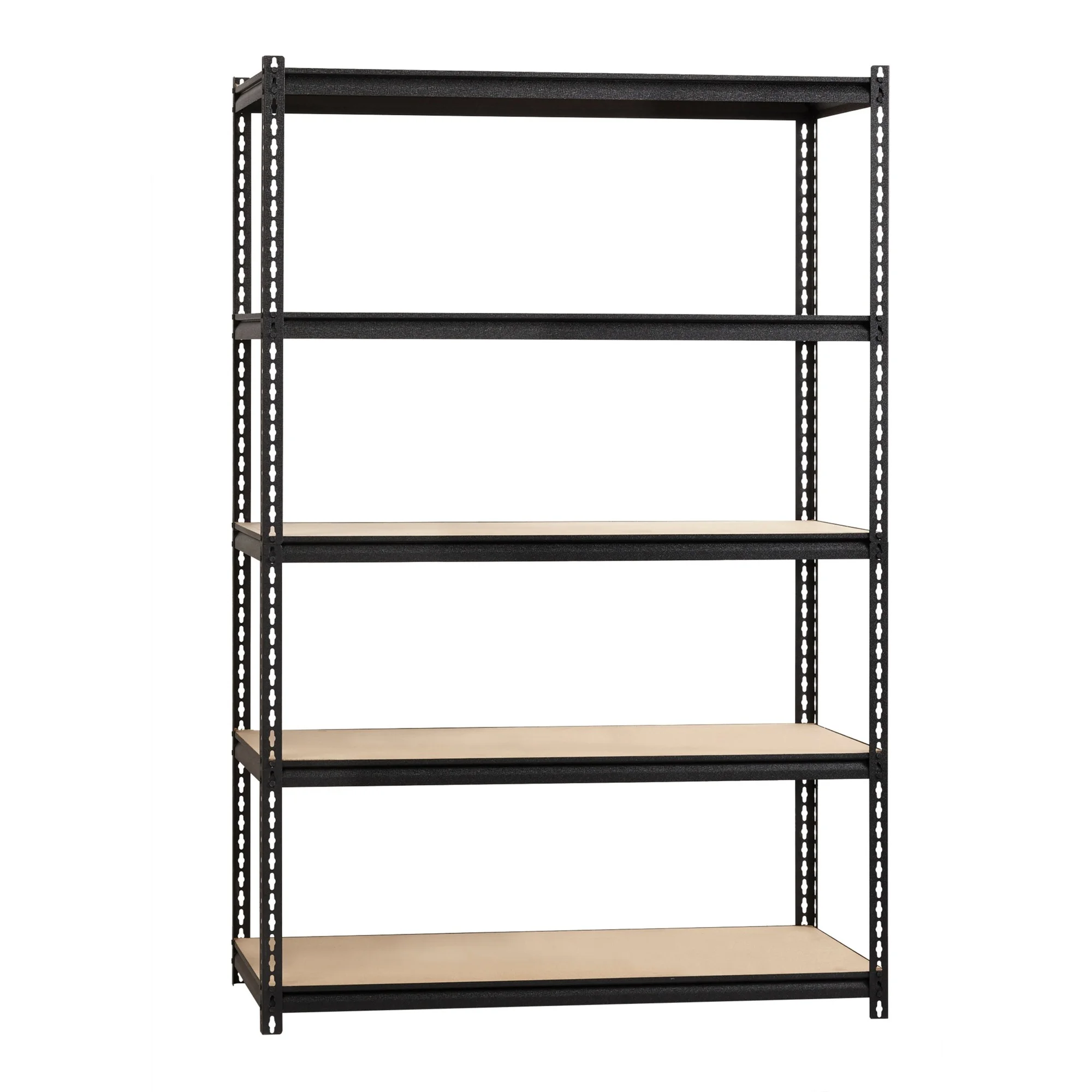 Lorell 2,300 Lb Capacity Riveted Steel Shelving - 72